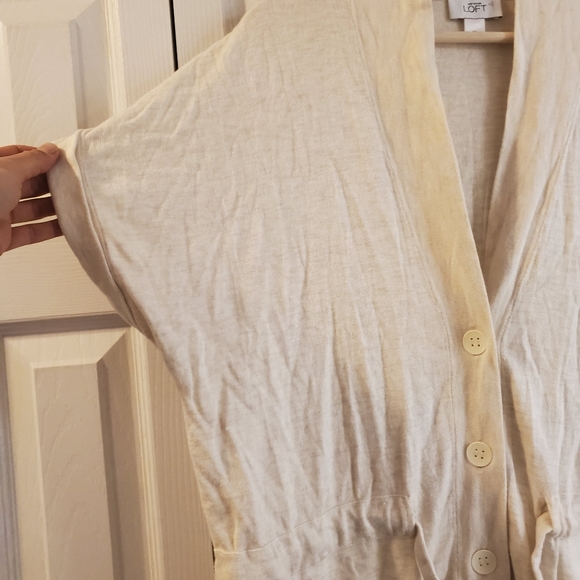 LOFT Lounge Cardigans Beige oversized - Picture 4 of 9